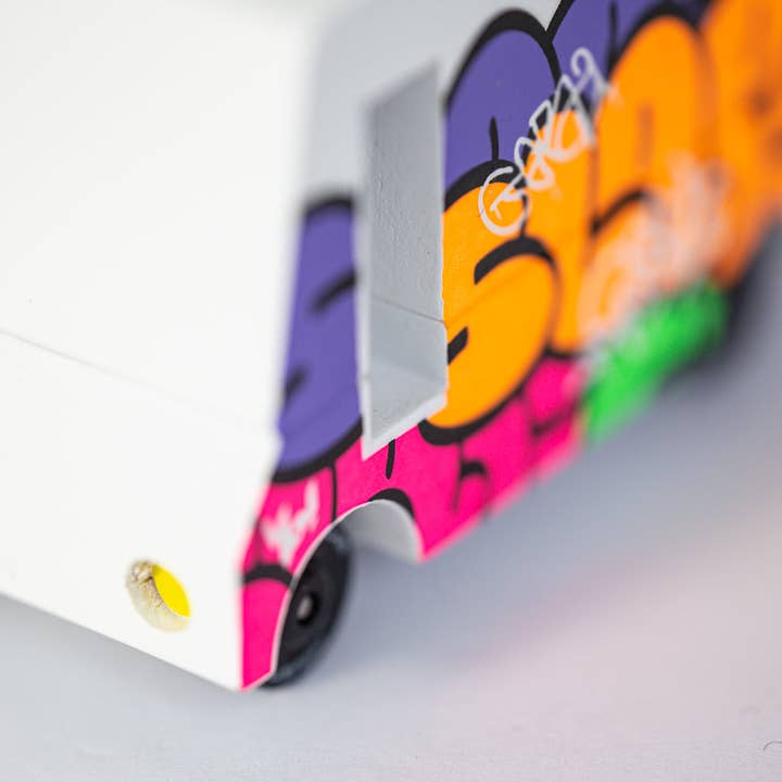 Candylab Toys – Großhandel Spielzeugauto – Kinder – Graffiti Schwarz4
