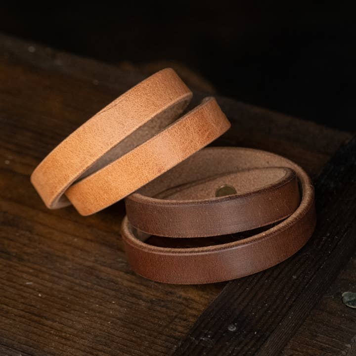 Double Wrap Mountain Cuff for wholesale by Craft and Lore