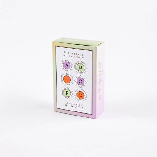 Autore Chocolate - Wholesale Chocolate Box - Assorted Minuto With Chocolate in Paper Box 36g - 1.3 Oz1