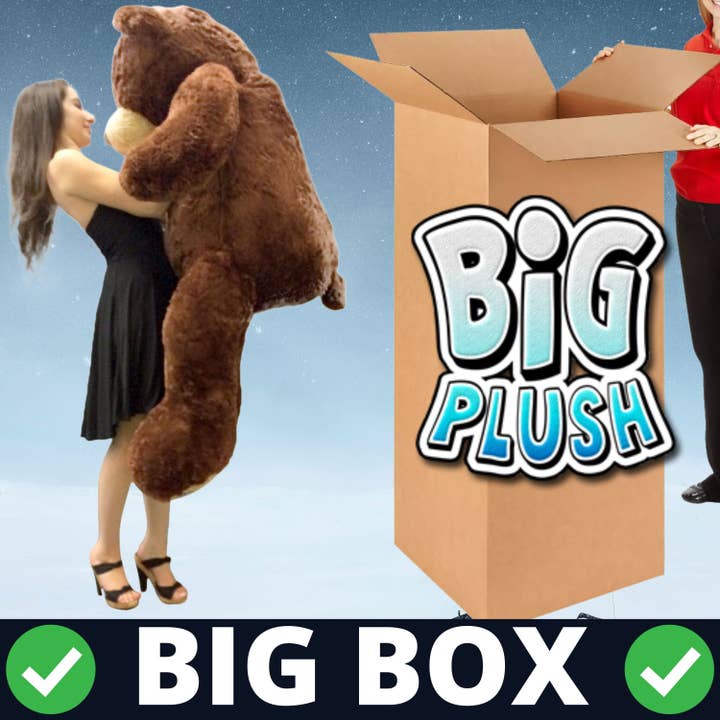 Big Plush - Wholesale Stuffed/Plush Toy - Kids & Baby - Big Plush Valentine's Day 5 Foot Brown Giant Teddy Bear