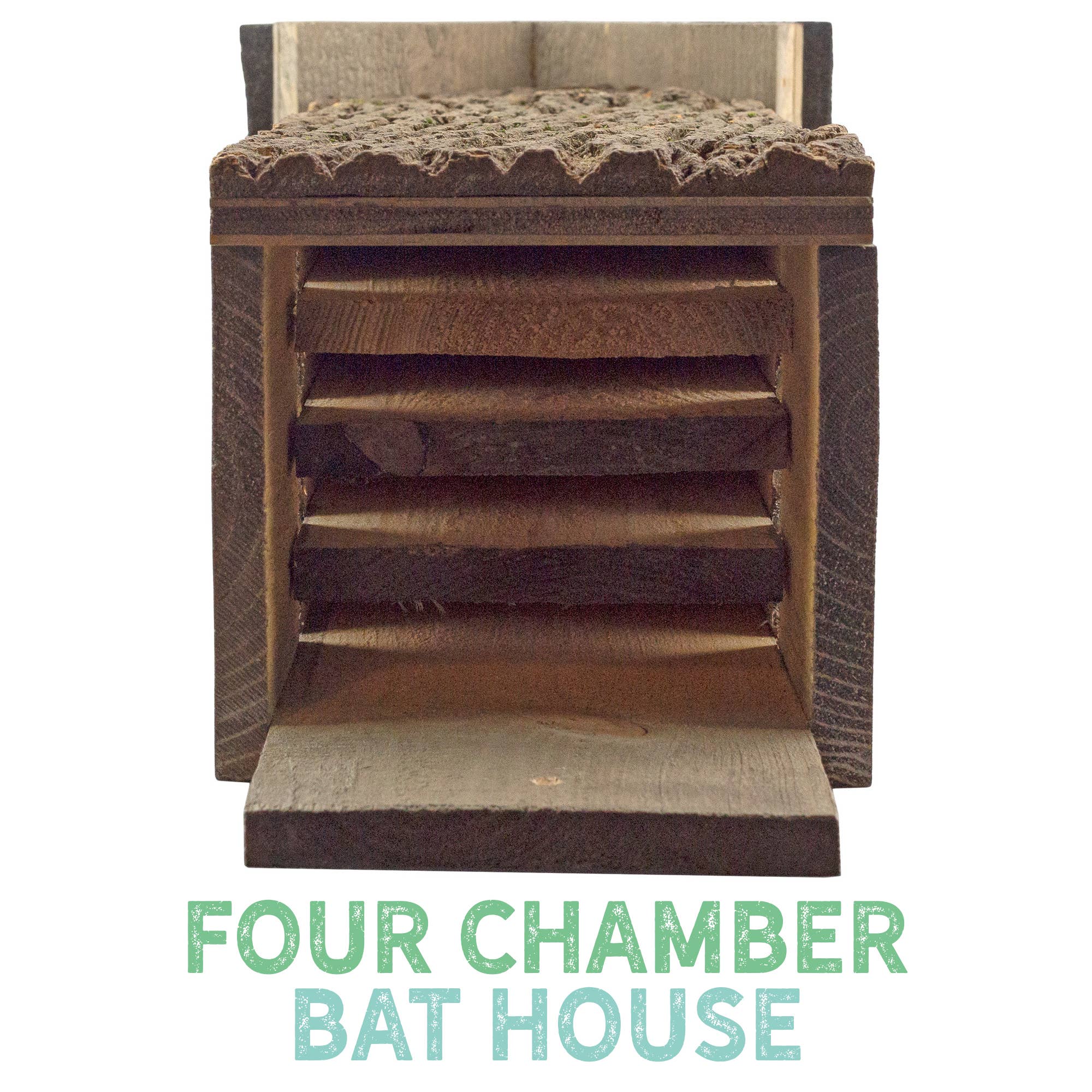 Kurated Korner – wholesale Bird house – Uncle Dunkel's Multi-Chamber Bat House5