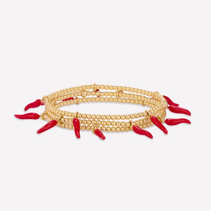 CHILI-ARMBAND 2 MM für den Großhandel von 22 Jewelry