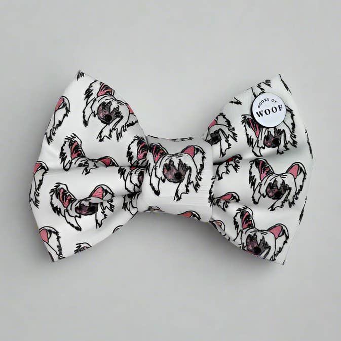 House of Woof - Wholesale Pet bow tie – Dog - Chinese Crested Bow Tie0