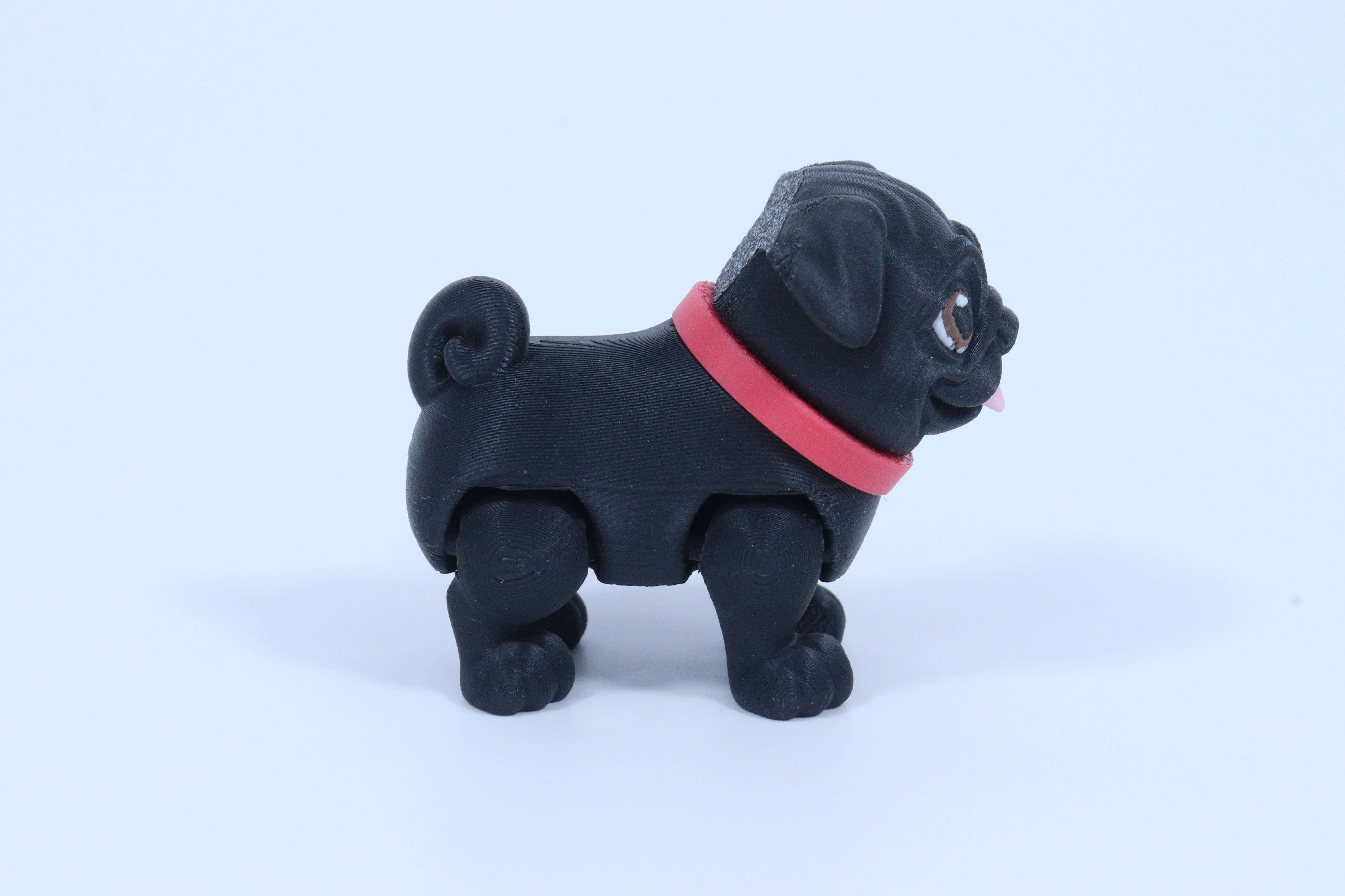 MrSpinner - Wholesale Fidget Toy - Kids - Paw Print Pups - Pug (Made in USA, Fidget, Figurine)7