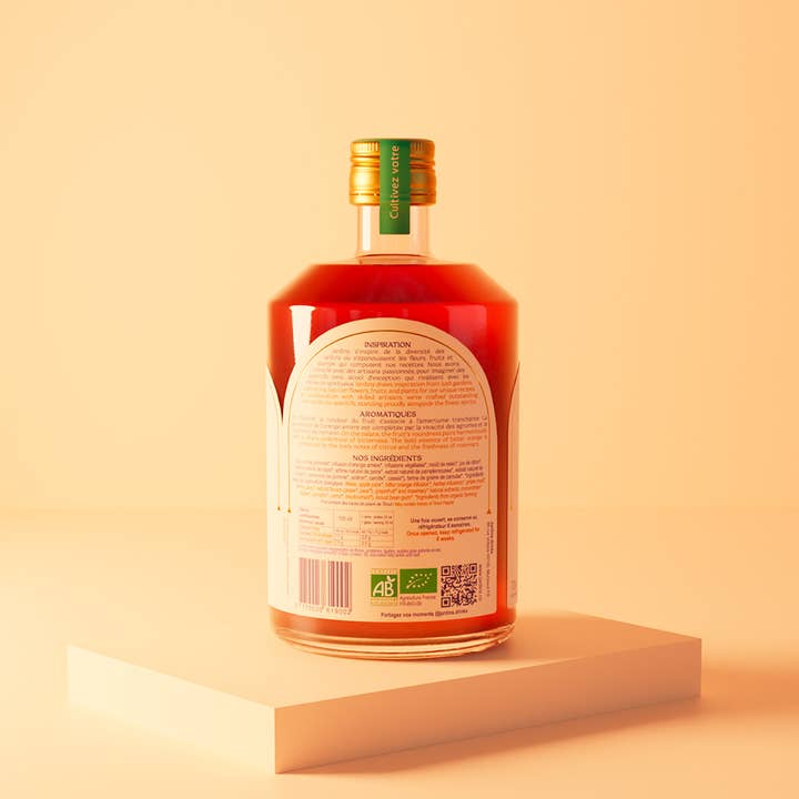 Jardins – wholesale Non-alcoholic aperitif/mocktail – Hanging Gardens 70 cL | Bitter Orange & Rosemary