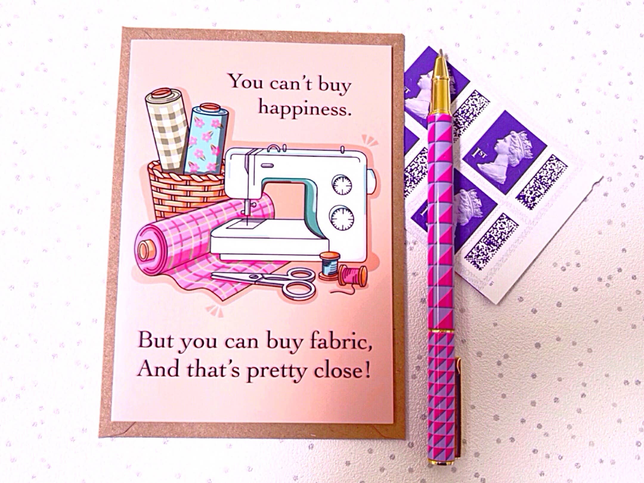 Little Green Stitches - Venta al por mayor Tarjetas de felicitación - Tarjeta de felicitación de costura Needlecraft1