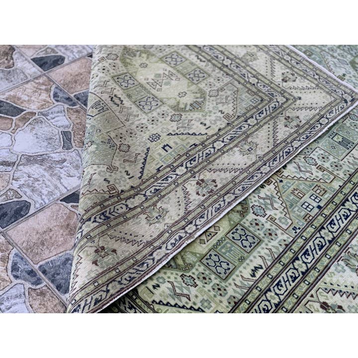 Oushak Rugs - Wholesale Area Rug - Vintage Turkish Anatolian Handmade Oushak Tribal Kazhak Rug22