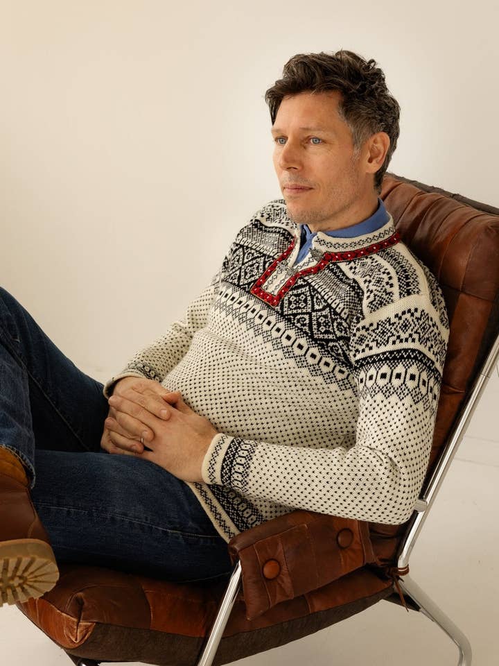 Suéter Rundemann para hombre para venta al por mayor de Susan Fosse AS