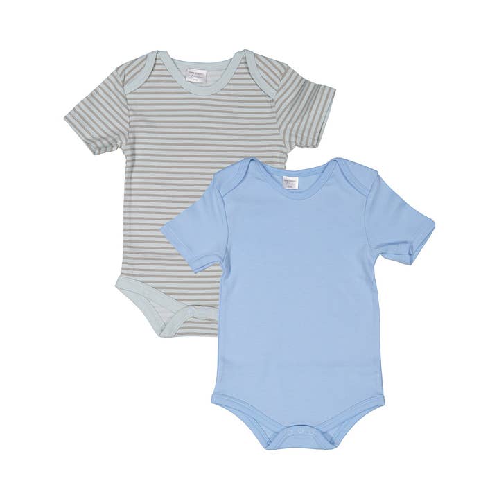 Body per neonato a maniche corte da 2 confezioni per la vendita all'ingrosso da parte di FRANK HERMANOS