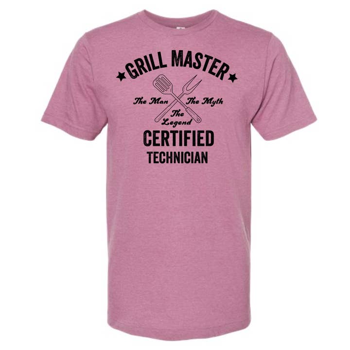 dkhandmade - Wholesale Screen Printed T-Shirt - Unisex - GRILL MASTER / GRILLING SHIRT4