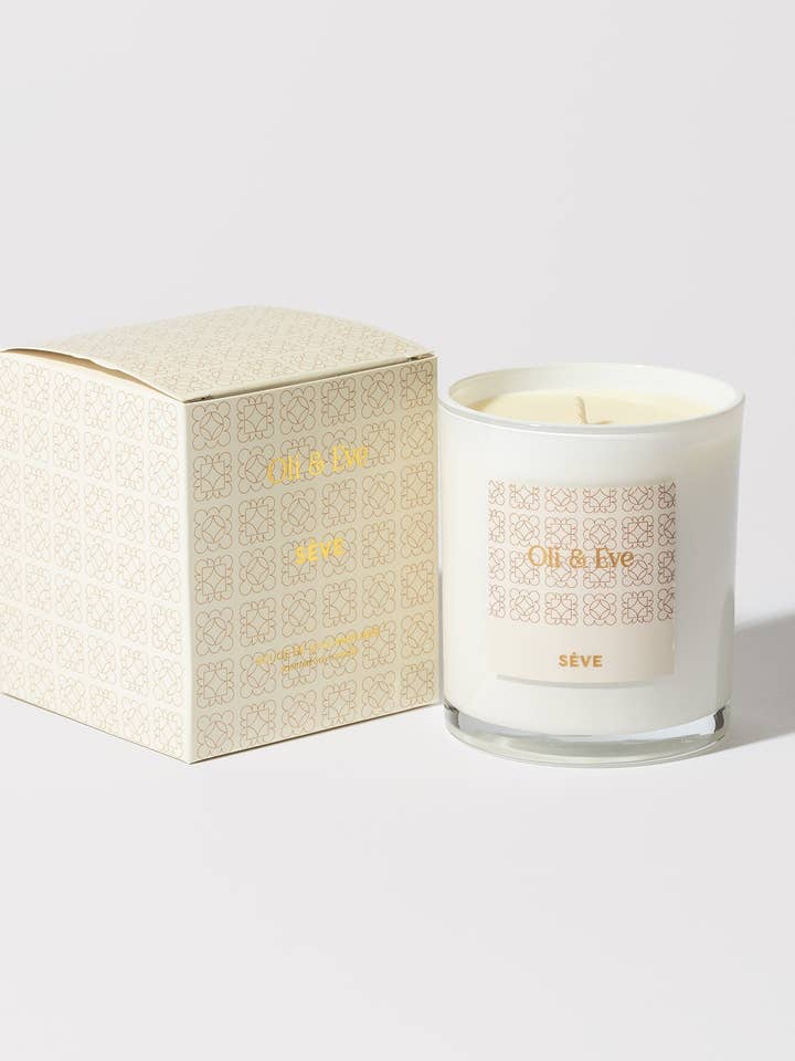 Bougie SÈVE pour la vente par Oli & Eve