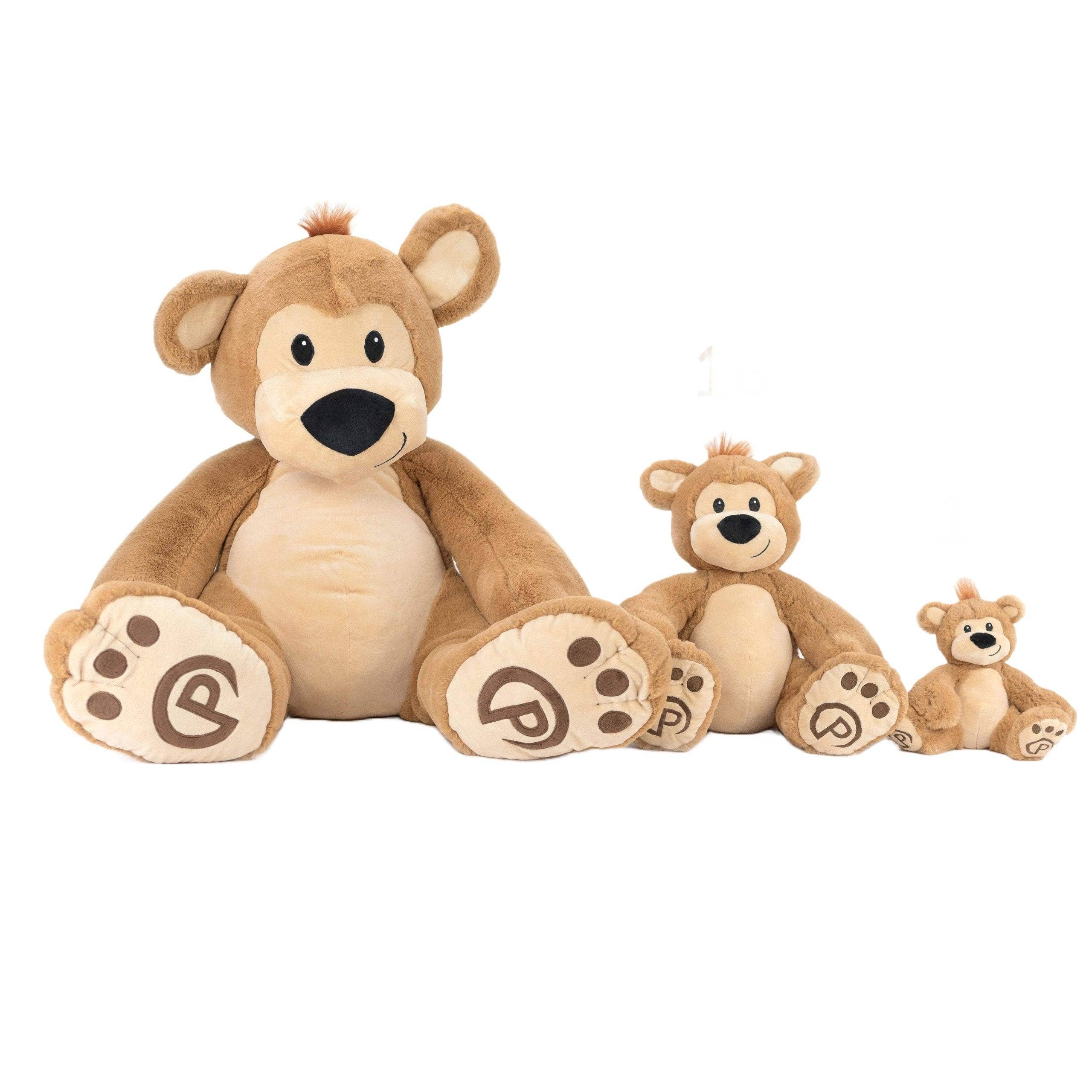 OrangeOnions - Wholesale Stuffed/Plush Toy - Kids & Baby - Plushible 10" Bear Stuffed Plush Toy (sitting)2