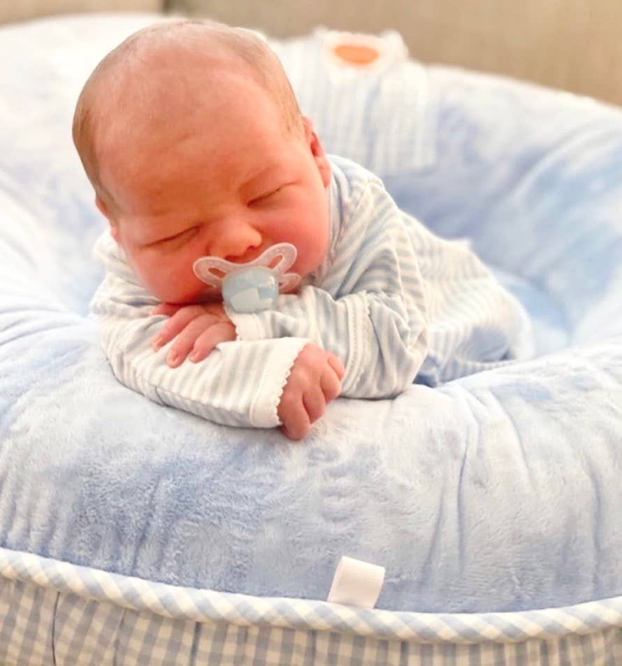 GooseWaddle + Pello - Wholesale Mat - Kids & Baby - Tommy Dusty Blue Pello Floor Cushion4