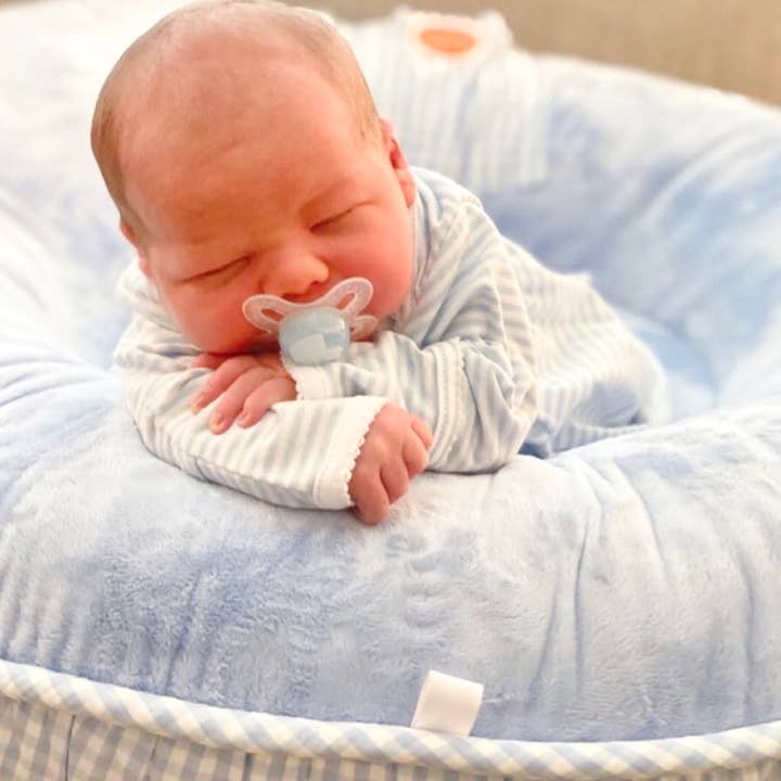 GooseWaddle + Pello - Wholesale Mat - Kids & Baby - Tommy Dusty Blue Pello Floor Cushion4