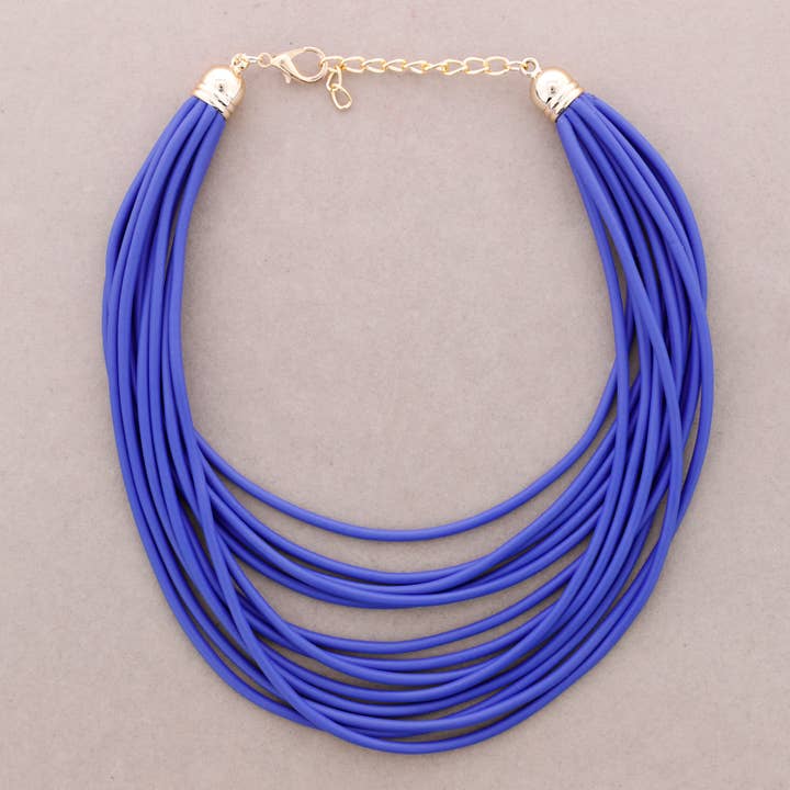 Collana Multigiro Gomma per la vendita all'ingrosso da parte di Sonata