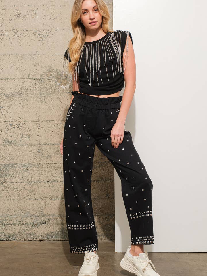 22810P - Bukser med pigge for engroshandel hos Blue B