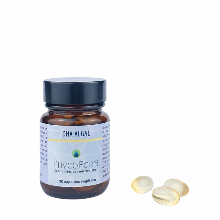 DHA ALGAL - 30 kapsler - Pakke 100 stk for engroshandel hos PHYCOFORM