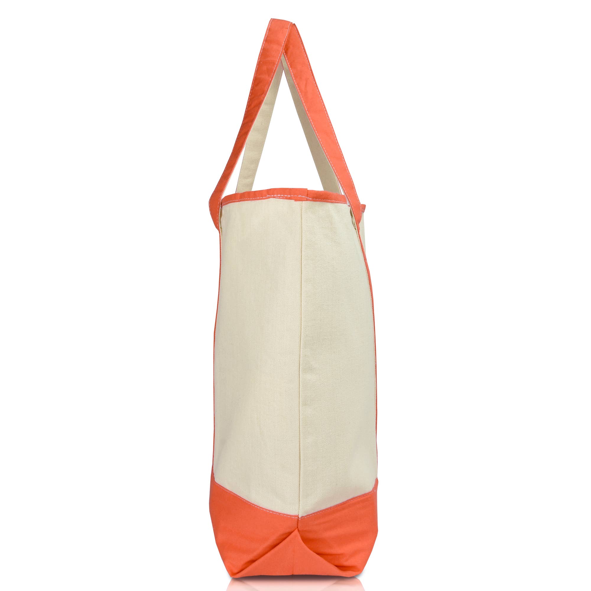 Dalix - Wholesale Tote Bag - Women's - DALIX 22" Open Top Heavy Duty Deluxe Tote Bag Outer Pocket34