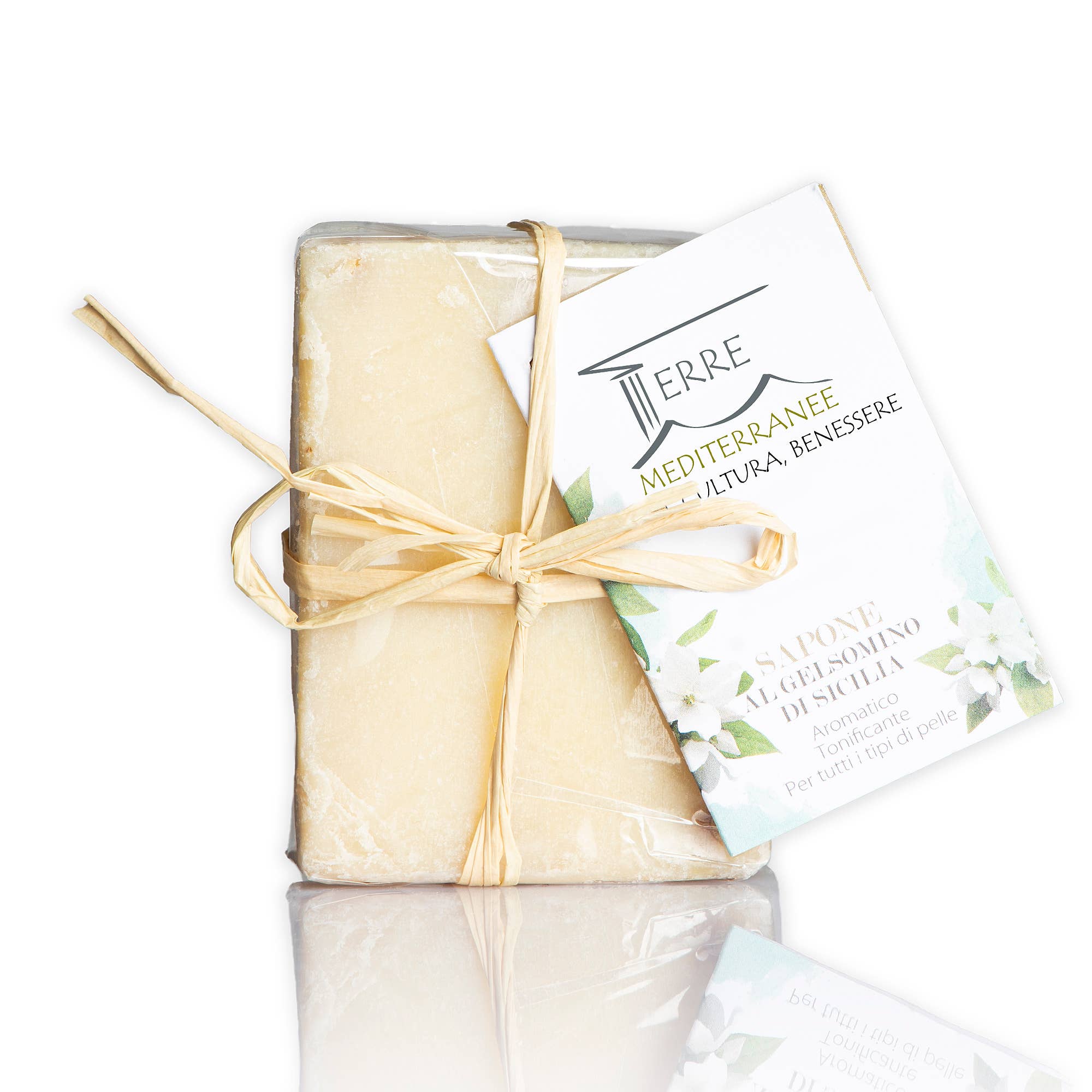 Terre Mediterranee - Venta al por mayor Pastilla de jabón - Jabón natural de jazmín siciliano3