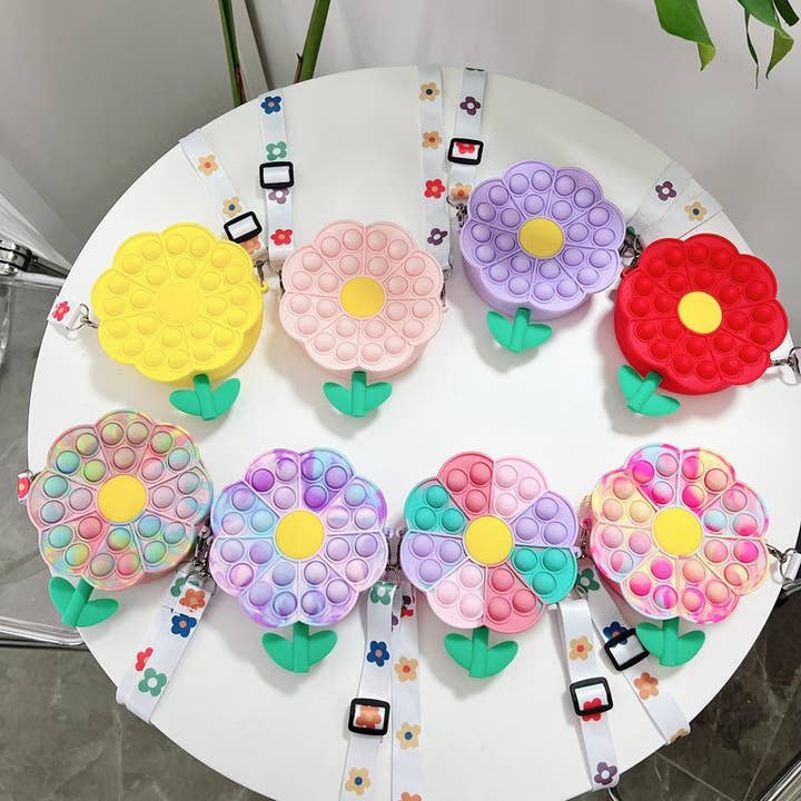 Spielzeug-Münzgeldbörse mit Farbdekompression für den Großhandel von KiddieKickz