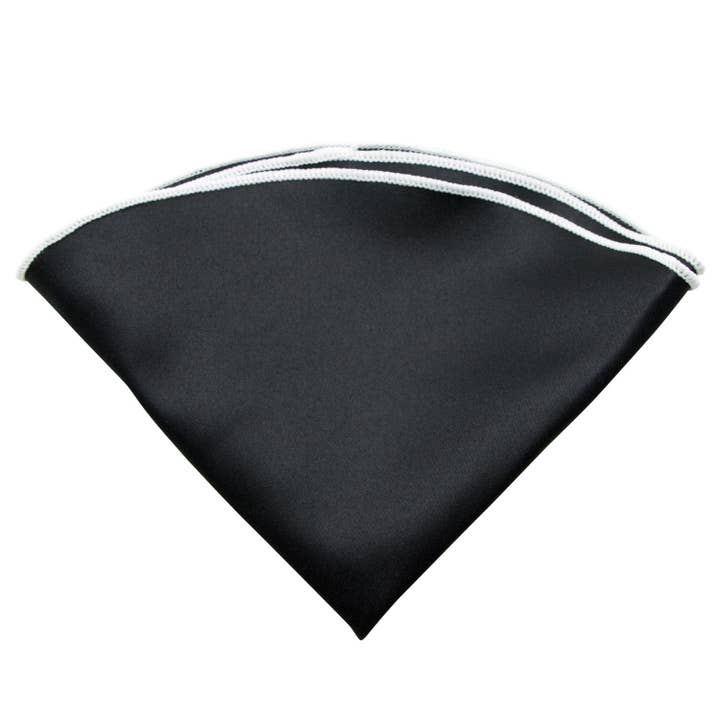 Boys' Solid Color Satin Handkerchief (STYLE:810) for wholesale by Spring Notion
