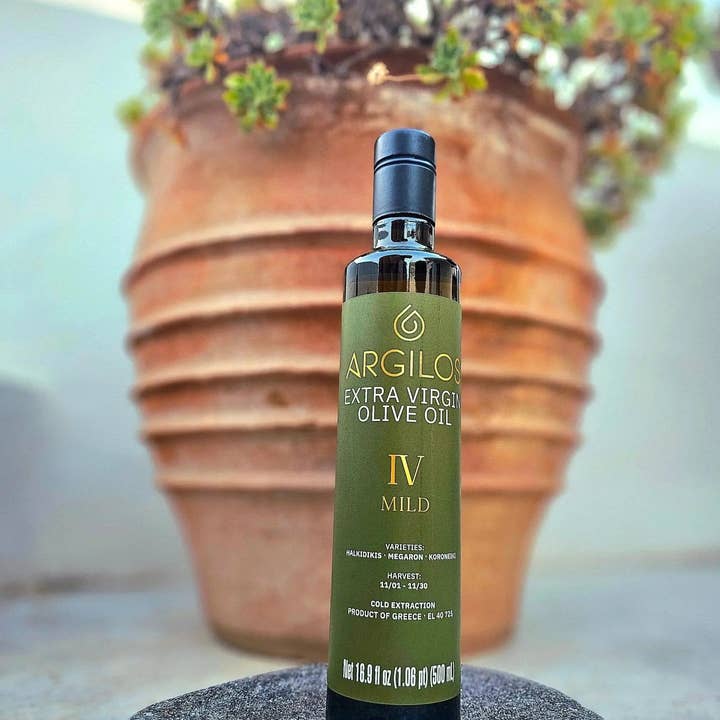 ARGILOS - Wholesale Olive Oil - ARGILOS IV MILD Greek Extra Virgin Olive Oil (500ml)10