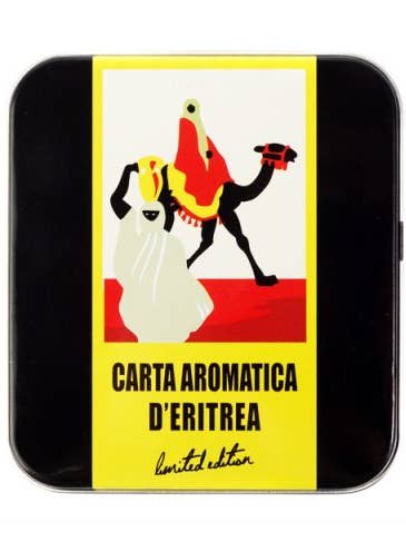 Aromatic Paper of Eritrea® in Metal Box for wholesale by CASANOVA di Giorgio Bergonzi & C. sas