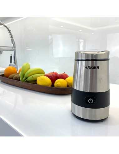 Haeger - Wholesale Coffee Grinder - AROMA Coffee Grinder - Stainless Steel 60g 200W4