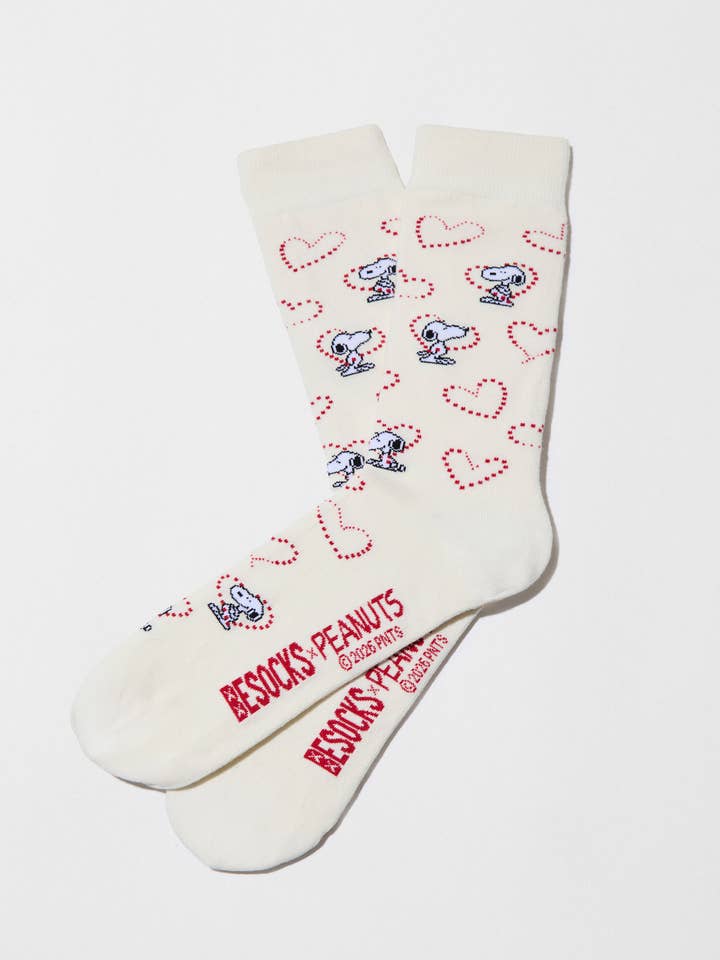 BeSnoopy Herz - 100% Bio-Baumwollsocken für den Großhandel von BESOCKS