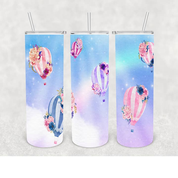 Montgolfières et fleurs - vente en gros pour la vente par Goalie Mom Designs
