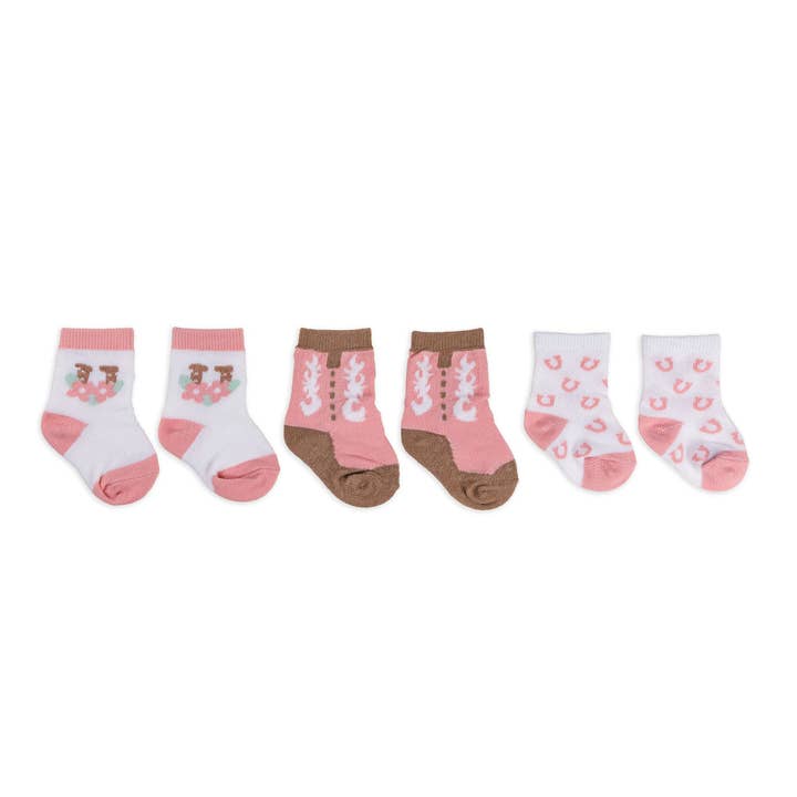 JuJuBe - Wholesale Socks - Baby - Baby Socks Trio Bloomin' Boot