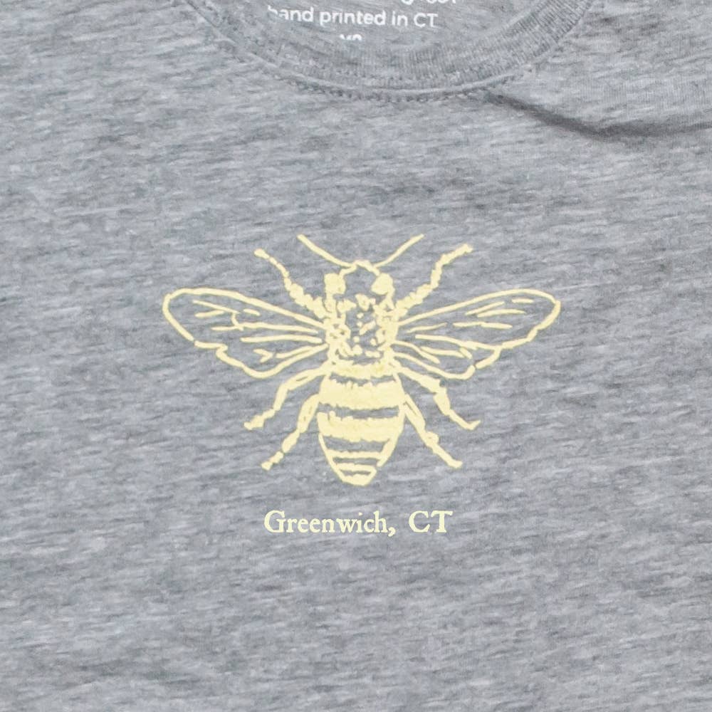 Cinder + Salt – wholesale Screen-printed t-shirt – Kids – Toddler Honey Bee Tee3