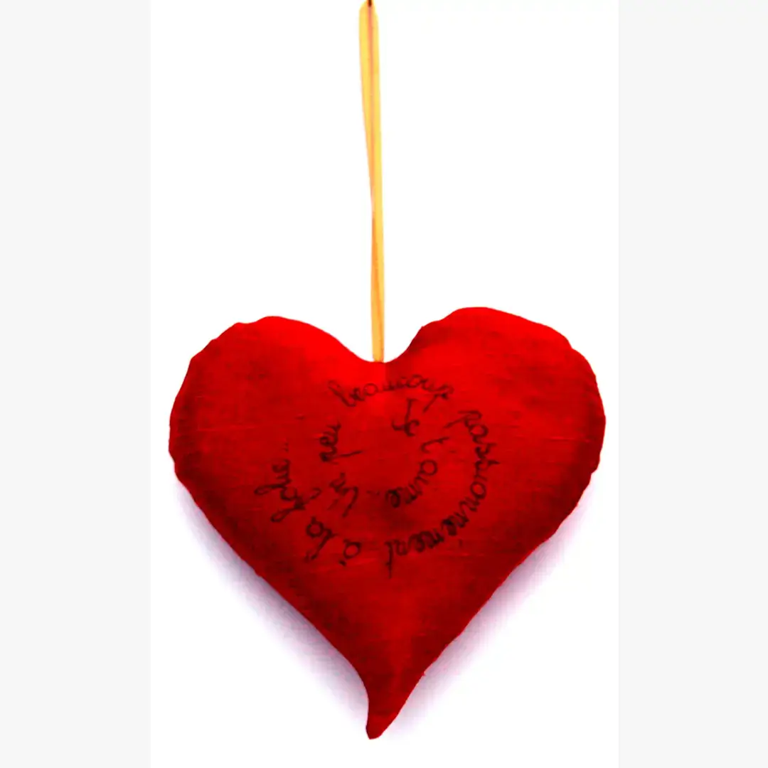 Estelle Billot - Vendita all'ingrosso Sacchetto profumato - Sacchetto a cuore profumato alla lavanda francese. Ornamento per San Valentino e Natale7