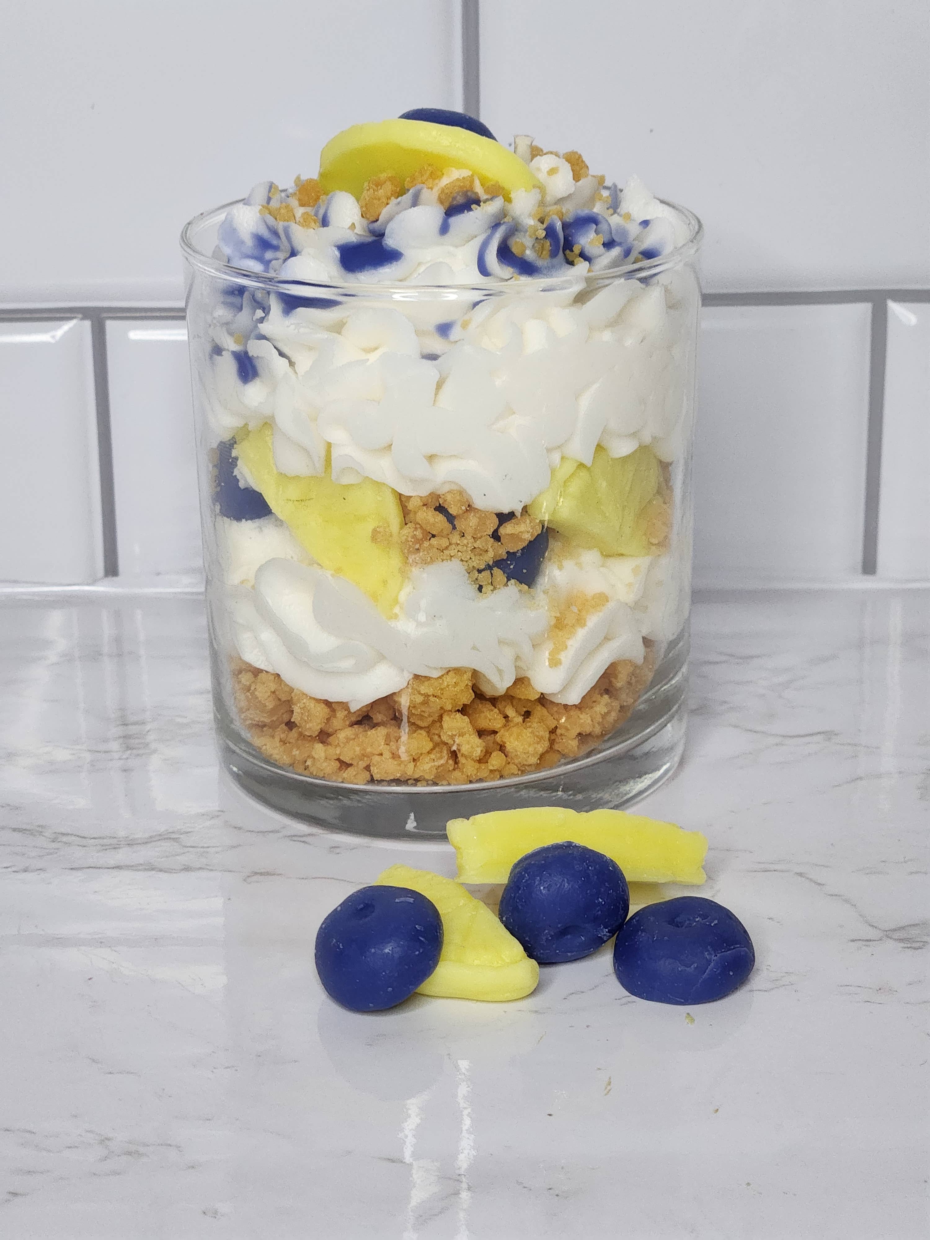 Triple C Candle Company - Wholesale Novelty Candle - Lemon Berry Twist Dessert Shooter5