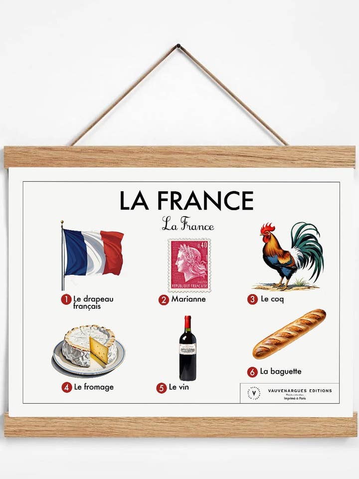 Planche scolaire - La Normandie pour la vente par Atelier Vauvenargues