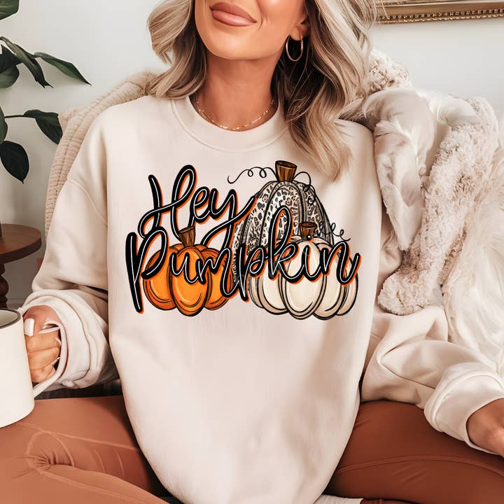 Hey Pumpkin - Sweatshirt for wholesale by Cash & Drix Wholesale