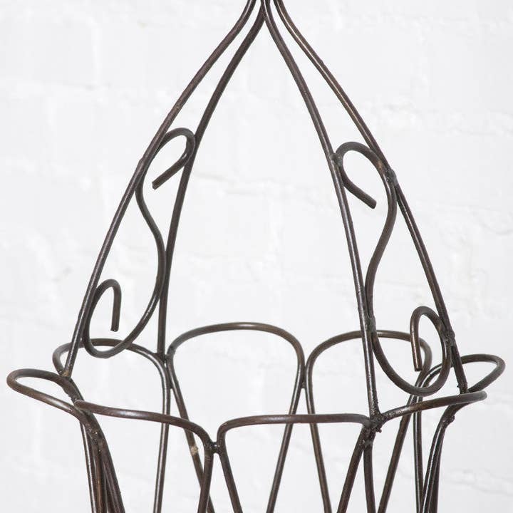 Garden Iron And More - Wholesale Hanging Planter - Scalloped Hanging Baskets Set of 3