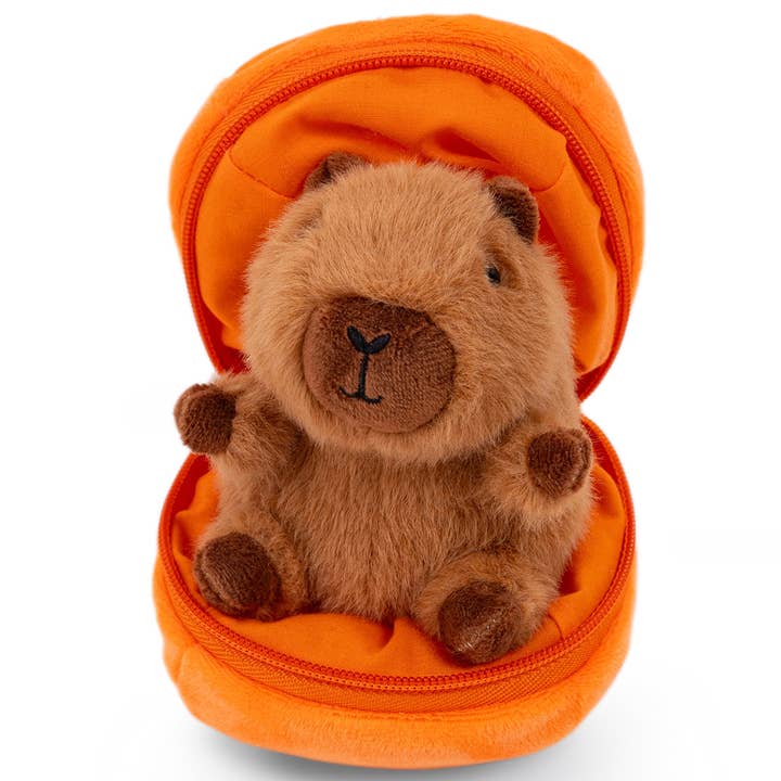 6" Halloween Capybara Dragkedja Upp Gosedjur - Mjukdjur för wholesale av Plushland