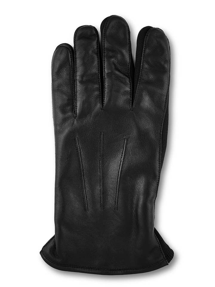 Luva de Couro Masculina Lubin, Forro Fino por atacado de Börjesson Handskar