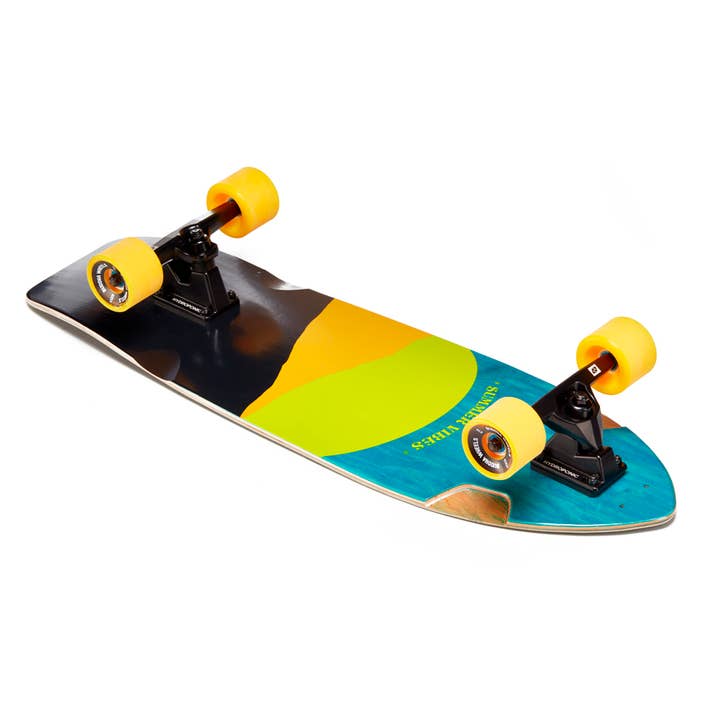 Hydroponic - Vente Skateboard - Hydroponic Surf Skate Square 01-Sun Green2