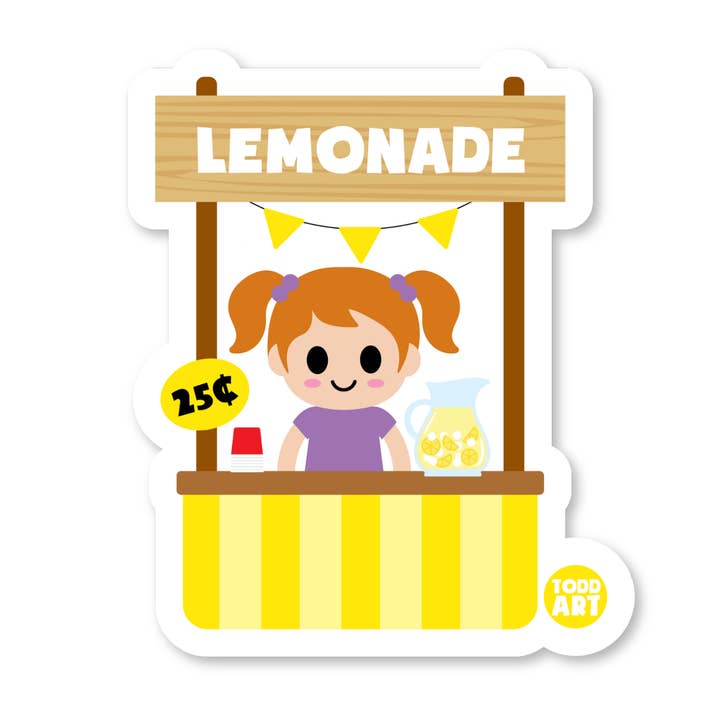 Adhesivo para puesto de limonada para venta al por mayor de Boo Boo Buddies
