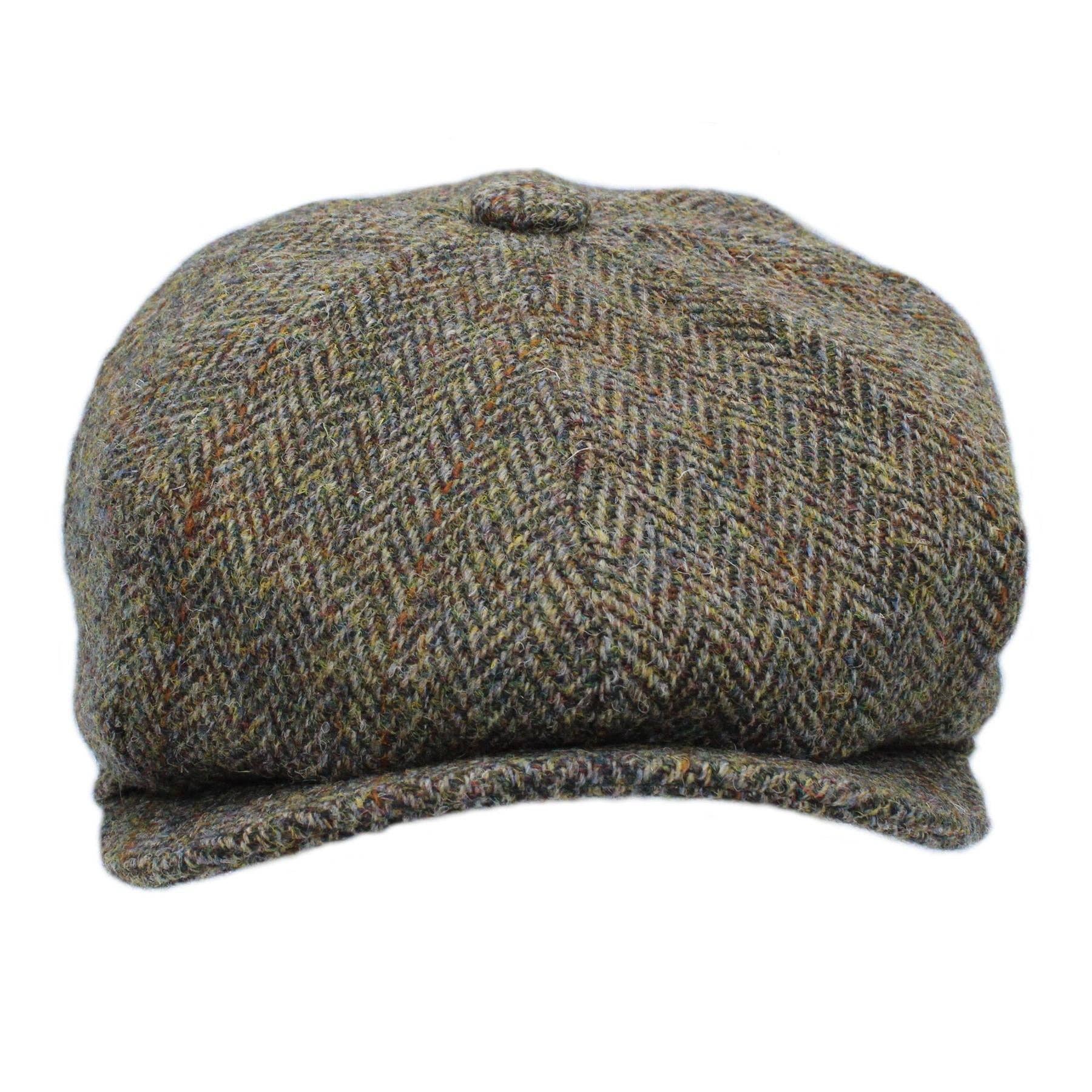 Heather Hats & Accessories - Vendita all'ingrosso Berretto - Unisex - Cappello Newsboy a 8 Pannelli Scott in Harris Tweed5