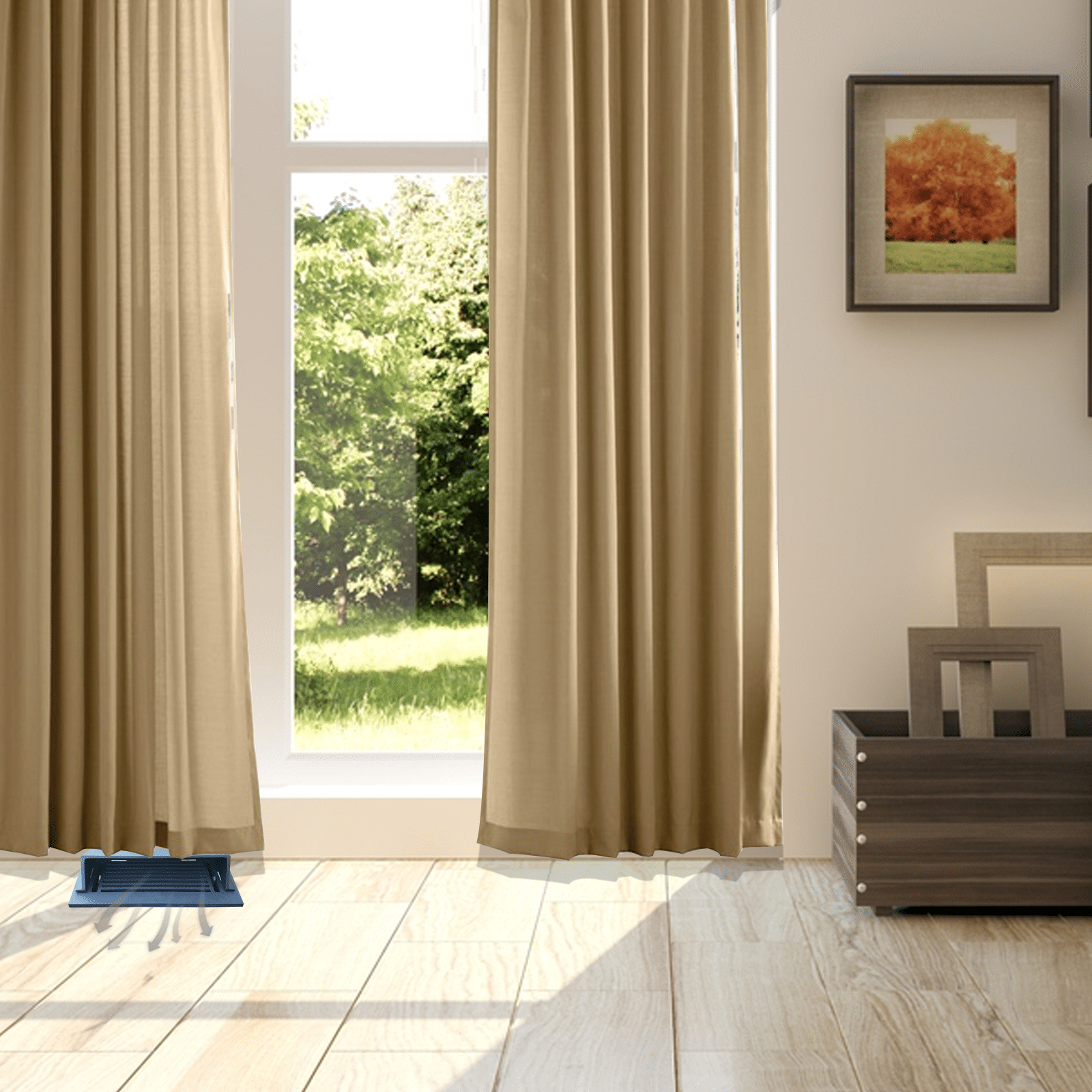 PRIMA DECORATIVE HARDWARE INC - Wholesale Ventilatie- en luchtstroom - Luchtdeflector 4"X10" - Modern ontwerp, zwaar gegoten aluminium13