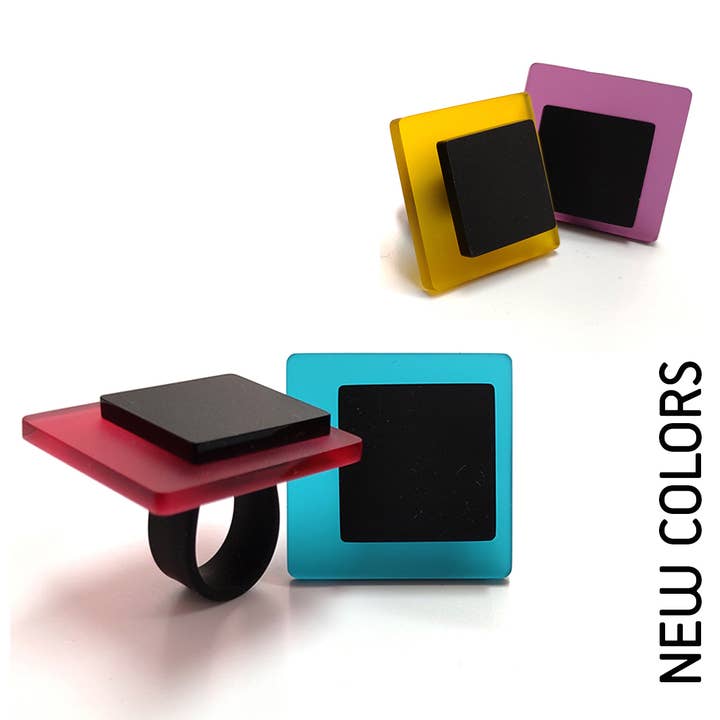 ERIKO NF acrylic ring SECRET GARDEN line for wholesale by ALEX+SVET