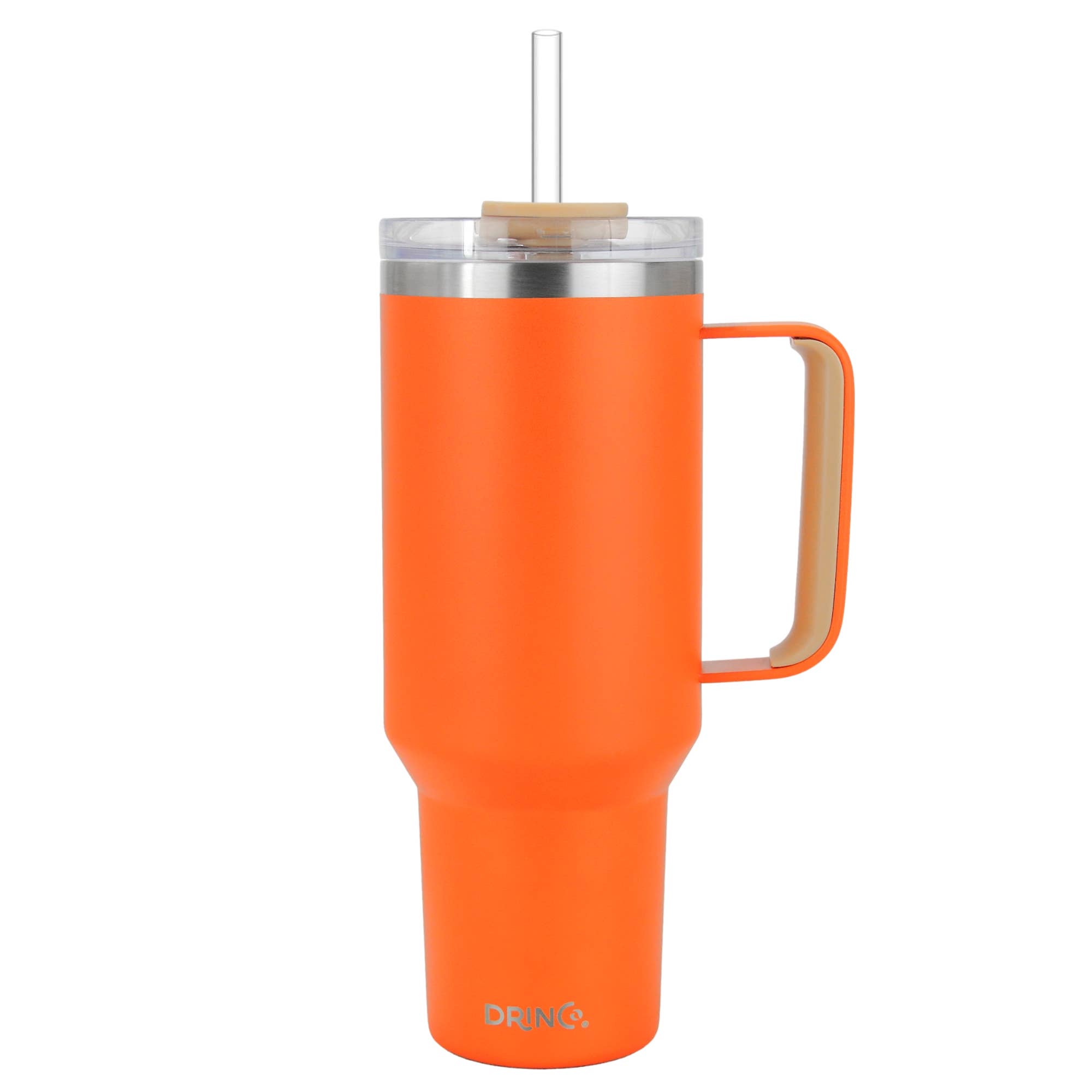 Drinco - Vendita all'ingrosso Bicchiere/tazza termica - Bicchiere termico Drinco BigSur da 40 oz e 30 oz con manico, cannuccia e coperchio flip6