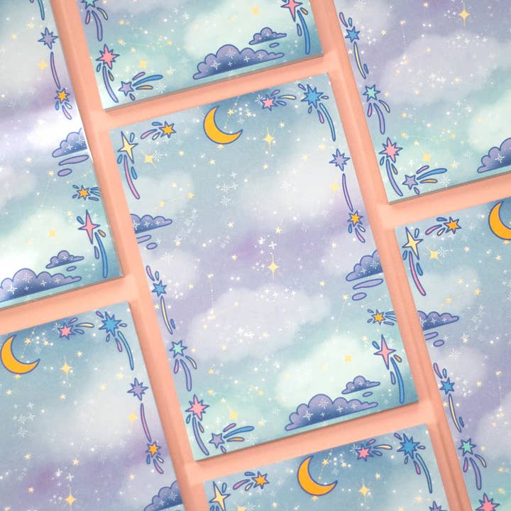 Unicorn Eclipse - Wholesale Notepad - Celestial Galaxy Notepad