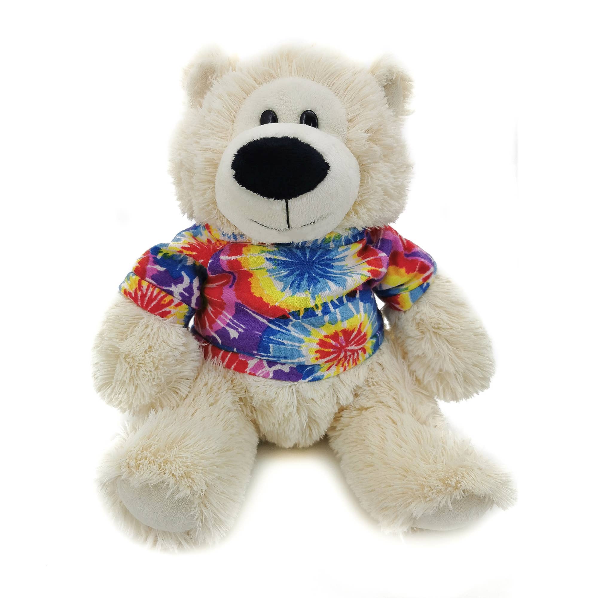 11" Cream Plush Bear in Custom T-shirts | Customizable Plush for wholesale on Faire16