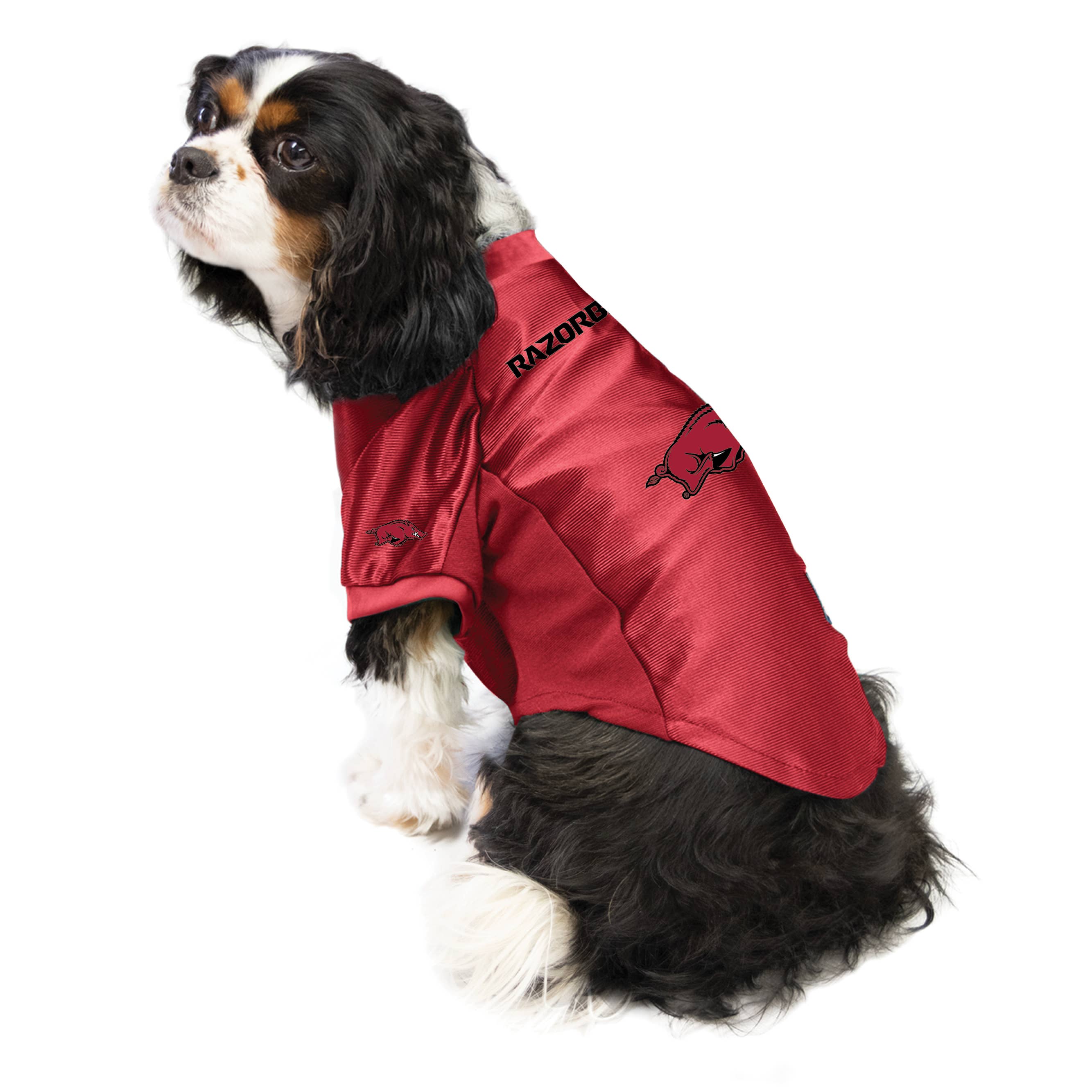 Little Earth Productions - Wholesale Pet Jersey - Dog - NCAA Arkansas Razorbacks Pet Stretch Jersey2