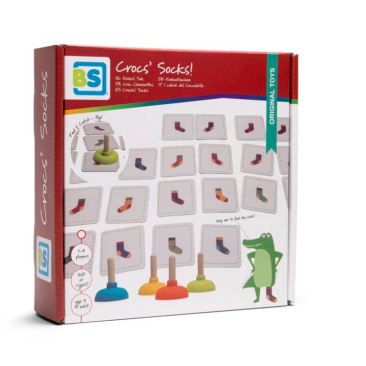 BS Toys – Brinquedo clássico - Crianças por atacado – Meias Crocs - Prémio spielgut 20222