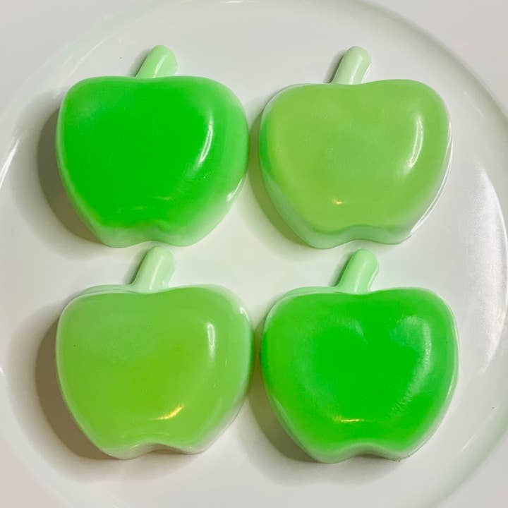 Green Apple Handcrafted Bar Soap for wholesale by The Bootheel Soap Company